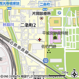 グリーンパーク平城京周辺の地図
