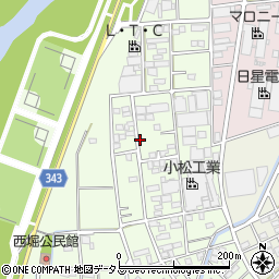 静岡県磐田市豊岡周辺の地図