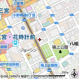 兵庫県　精神科病院協会（一般社団法人）周辺の地図
