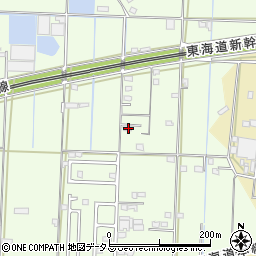 静岡県浜松市中央区篠原町381周辺の地図