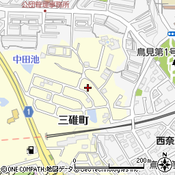 奈良県奈良市三碓町2233周辺の地図