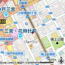 小燕京周辺の地図
