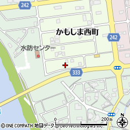島根県益田市かもしま西町8周辺の地図