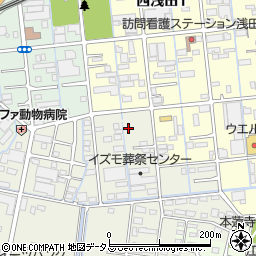静岡県浜松市中央区神田町328周辺の地図