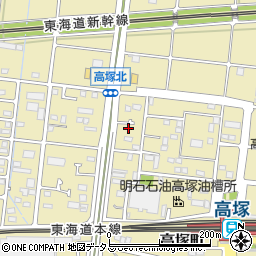 静岡県浜松市中央区高塚町1360周辺の地図