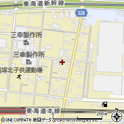 静岡県浜松市中央区高塚町718周辺の地図