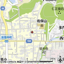 橋本洋傘店周辺の地図