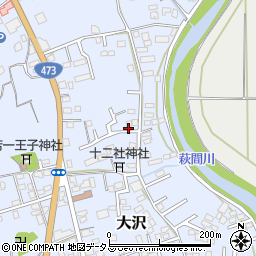 静岡県牧之原市大沢49周辺の地図