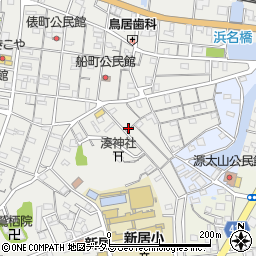 静岡県湖西市新居町新居823周辺の地図