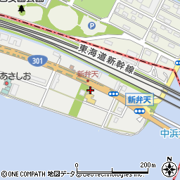静岡県湖西市新居町新居3390周辺の地図