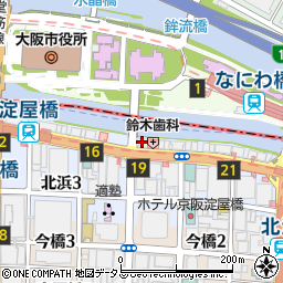 株式会社浦辺設計　設計室周辺の地図