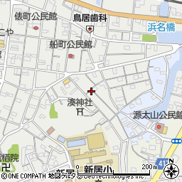静岡県湖西市新居町新居825周辺の地図
