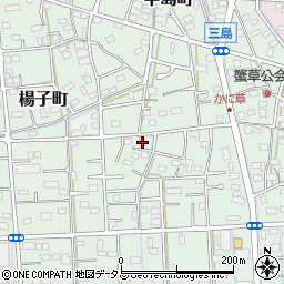 静岡県浜松市中央区楊子町186周辺の地図