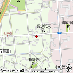 静岡県浜松市中央区石原町133周辺の地図