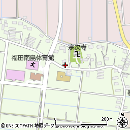 静岡県磐田市南島167-1周辺の地図
