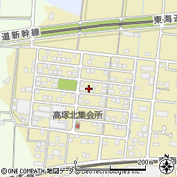 静岡県浜松市中央区高塚町1788周辺の地図