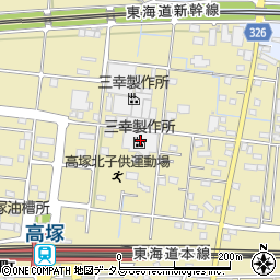 静岡県浜松市中央区高塚町708周辺の地図