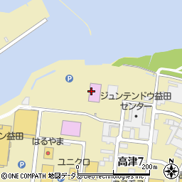 ダイナム島根益田店周辺の地図