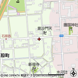 静岡県浜松市中央区石原町132周辺の地図