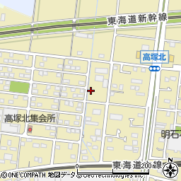 静岡県浜松市中央区高塚町1882周辺の地図