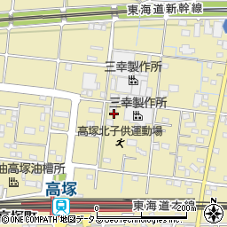 静岡県浜松市中央区高塚町733周辺の地図