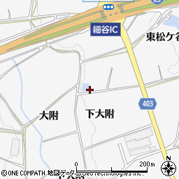 愛知県豊橋市細谷町（井ノ上）周辺の地図
