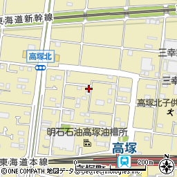 静岡県浜松市中央区高塚町1382周辺の地図
