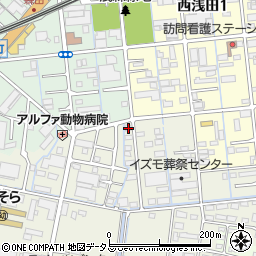 静岡県浜松市中央区神田町350周辺の地図