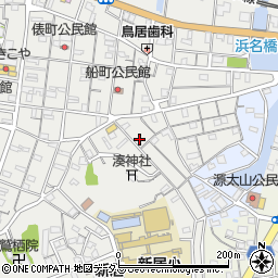 静岡県湖西市新居町新居822周辺の地図
