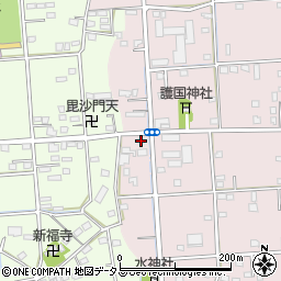 静岡県浜松市中央区金折町222周辺の地図