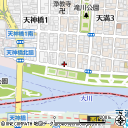 大阪府大阪市北区天満4丁目3-15周辺の地図