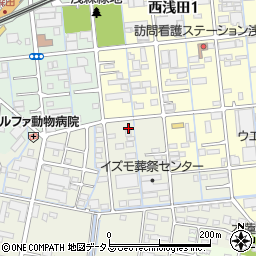 静岡県浜松市中央区神田町347周辺の地図