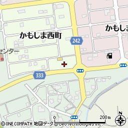 島根県益田市かもしま西町1周辺の地図