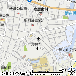 静岡県湖西市新居町新居821周辺の地図