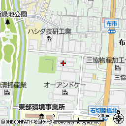 大阪オートバイ事業協同組合　共同購買配送センター周辺の地図