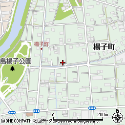 静岡県浜松市中央区楊子町484周辺の地図