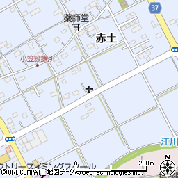 静岡県菊川市赤土890-10周辺の地図