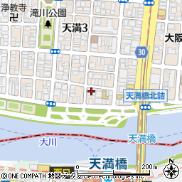 ＳＤＡ大阪センタービル周辺の地図