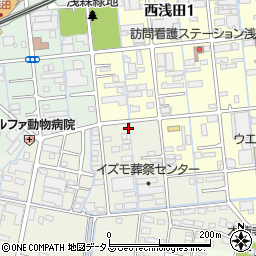 静岡県浜松市中央区神田町346周辺の地図