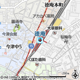サンエトワール JR徳庵周辺の地図