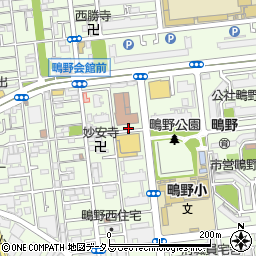 大阪府大阪市城東区鴫野西周辺の地図