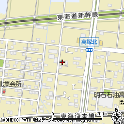 静岡県浜松市中央区高塚町1353周辺の地図