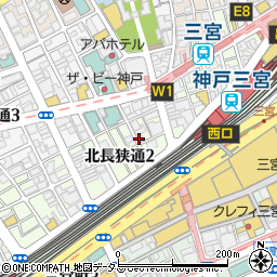 CUReHA／クレハ 三宮店周辺の地図
