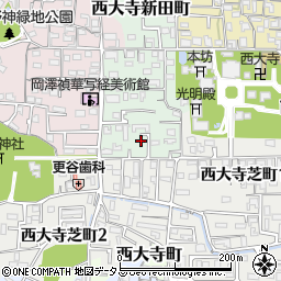 奈良県奈良市西大寺新田町8周辺の地図