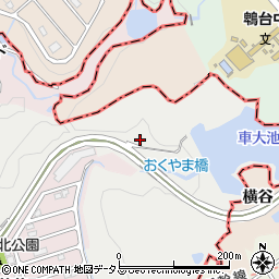 兵庫県神戸市須磨区車奥山ノ奥周辺の地図
