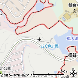 兵庫県神戸市須磨区車（奥山ノ奥）周辺の地図