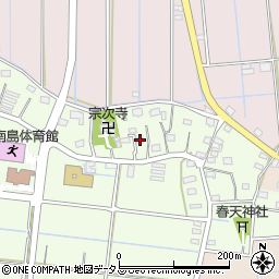 静岡県磐田市南島113周辺の地図