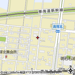 静岡県浜松市中央区高塚町1827周辺の地図