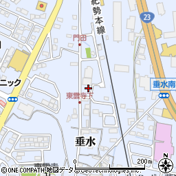 三重県津市垂水685-1周辺の地図