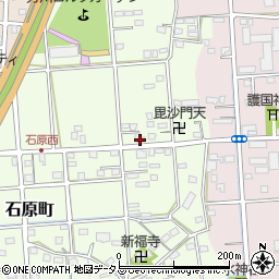 静岡県浜松市中央区石原町164周辺の地図